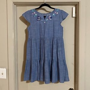 Girls True Craft chambray dress.  Size XL.